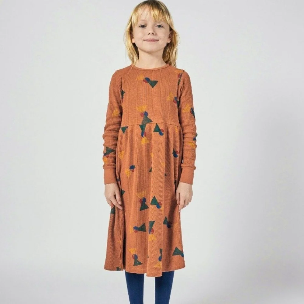 BOBO CHOSES RUST PRINT DRESS - Picture 2 of 7